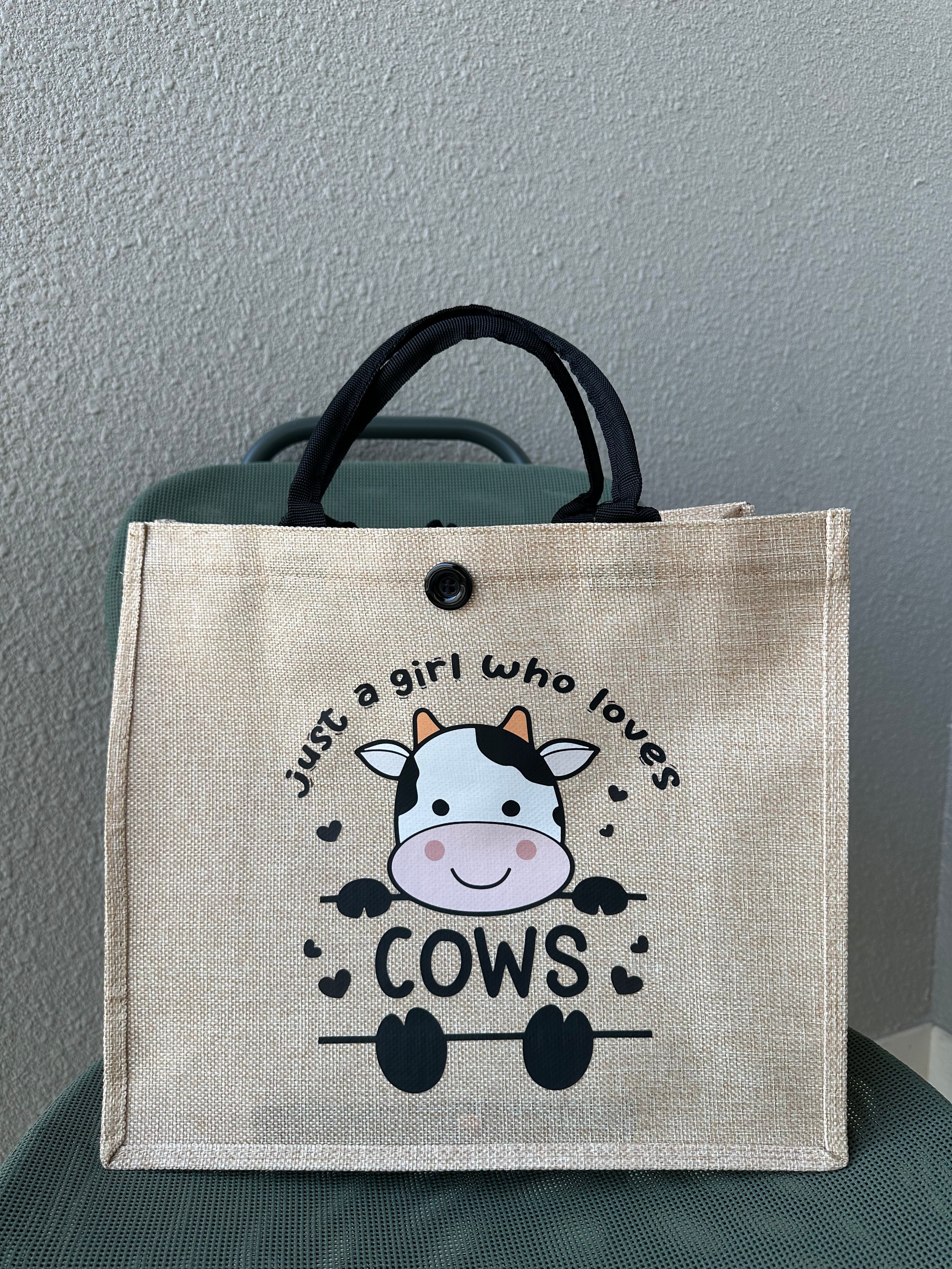 Cow Cute Tote Bag